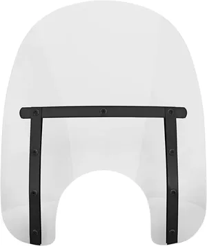 Parabrisas Memphis Slim transparente para Harley-Davidson
