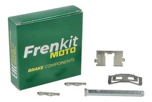 Kit de clip y pasador metálicos para sujeción de pastillas de freno de motocicleta