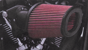 Filtros de aire Heavy Breather para motores Milwaukee Eight de Harley-Davidson