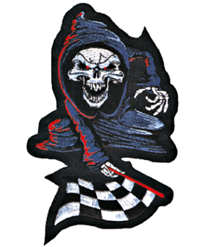 PARCHES BORDADOS LETHAL THREAT - Race Reaper 6"x5" — B-stock