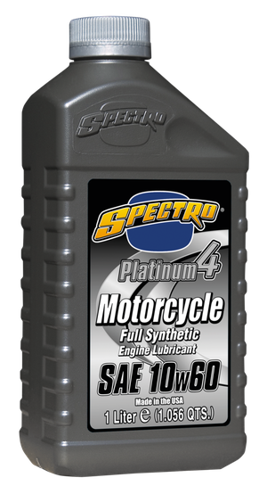 Botella de aceite de motor Spectro Platinum 4 SAE 10W-60 sintético completo