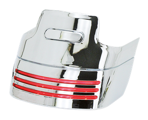 Piloto trasero Tri Bar con diodos LED montado en Harley-Davidson Street Glide