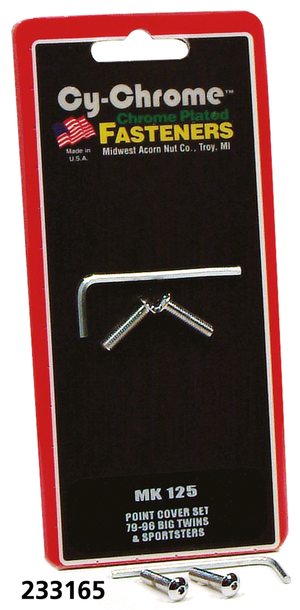 Juego de tornillos para tapa de encendido de motocicleta