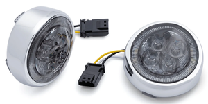 Inserciones intermitente Fang de Ciro para luces direccionales de moto
