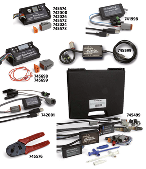 Controlador de inyección de combustible Twin Tuner negro