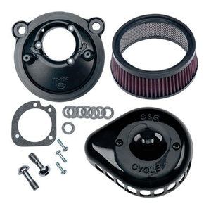 Kit filtro de aire Stealth Mini Lágrima S&S para motocicleta