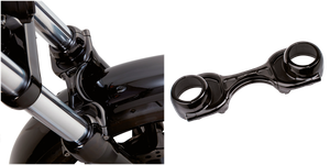 Abrazaderas de horquilla Method de Arlen Ness para motocicleta