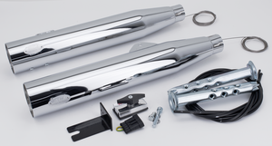 Tubos de escape ajustables MCJ para Harley-Davidson Dyna