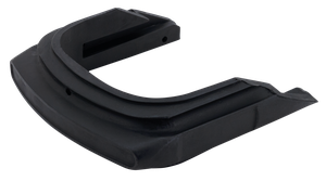 Protector de guardabarros delantero de goma negra para Harley-Davidson Touring