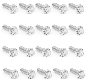 Kit de tornillos de titanio de 12 puntos para la tapa de balancines de motor