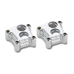 Tapas lifter block Arlen Ness instaladas en motor Twin Cam