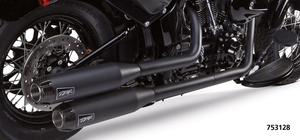 Silencioso slip-on Two Brothers Racing instalado en motocicleta