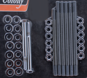 Kit de tornillos metálicos para tapa de cárter de motor de motocicleta