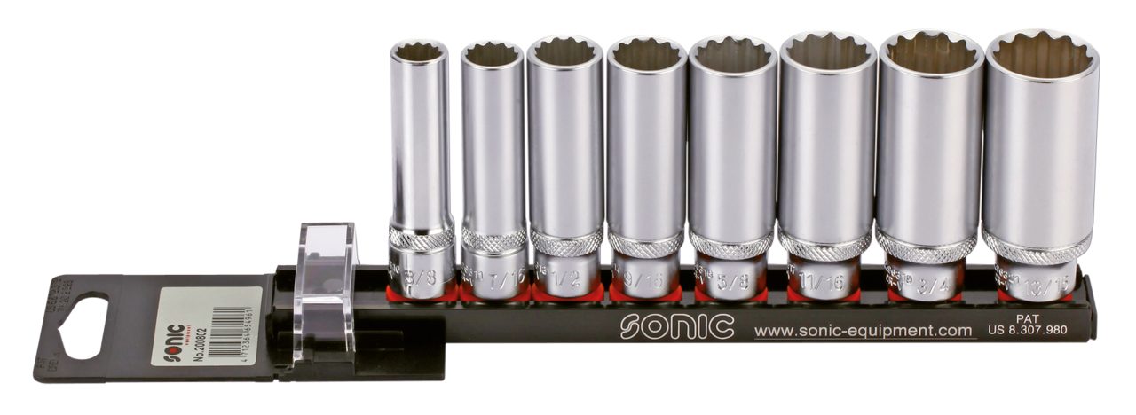 Conjunto de enchufes y piezas de repuesto Sonic Equipment