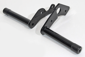 Defensas Dominator instaladas en motocicleta Harley-Davidson