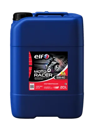 Botella de aceite sintético ADV SYN Moto 4 Racer 5W-40
