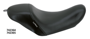 Asiento Le Pera Bare Bones negro mate para motocicleta Harley-Davidson Sportster