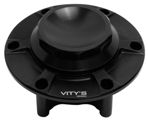 Tapón de gasolina estilo Decagon para depósito de moto Victory