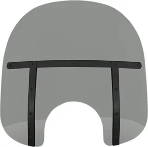 Parabrisas Memphis Fats para motocicleta Harley-Davidson color negro