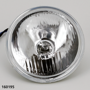 Faro adicional cromado de 4 1/2 pulgadas estilo antiguo con aprobación europea