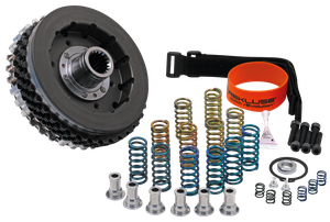 Kit de embrague automático Rekluse RadiusCX instalado en motor Harley-Davidson Sportster