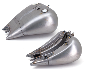 Depósito de gasolina estilo custom estirado 2 pulgadas con soporte de instrumentos para Softail Twin Cam