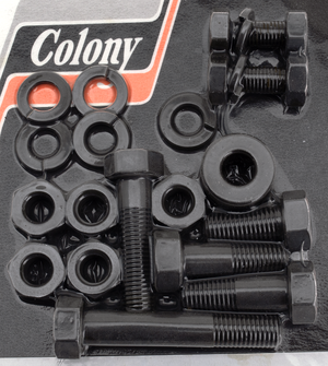 Kit de tornillos de escape Colony para motores Knucklehead y Panhead