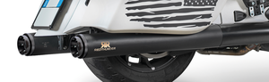 Silenciosos slip-on Redthunder instalados en Indian Chieftain, Challenger, Roadmaster, Springfield y Pursuit