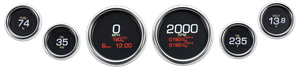 Indicadores de carenado Dakota Digital MLX-8000 para motocicleta