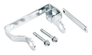 Soporte metálico cromado para bobina y llave de contacto de motocicleta Harley-Davidson Sportster