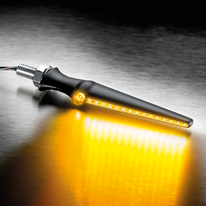 Par de intermitentes secuenciales LED Kellermann Jetstream color negro