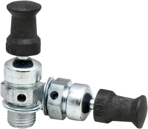 Válvula de descarga de presión metálica para depósito de gasolina de motocicleta