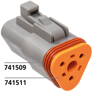 Conjunto de conectores eléctricos tipo Deutsch para motocicletas Harley-Davidson