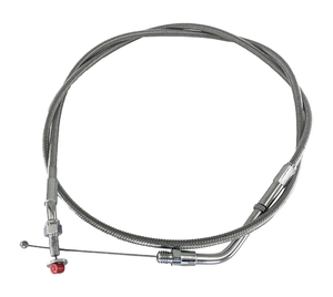 Par de cables de acelerador T16 para carburador Mikuni HS40 con puño estilo clásico