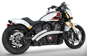 Guardabarros Radical instalado en motocicleta Indian Scout