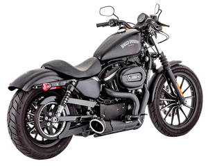 Escape Shorty 2-into-1 con salida baja para motocicleta Harley-Davidson