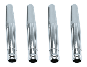 Fundas de varillas de válvulas JIMS instaladas en motor Big Twin Evolution