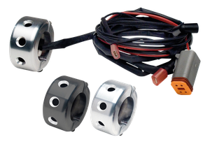 Sistema de detección de fallos del motor JIMS Damage Control instalado en motocicleta