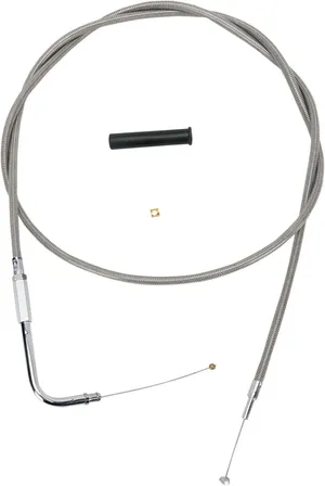 Cable de acelerador trenzado en acero inoxidable para motocicleta