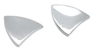 Placas de bloqueo de espejo instaladas en carenado Batwing de Harley-Davidson Touring