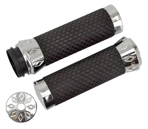 Puños GENUINE ZODIAC con patrón Argyle en negro