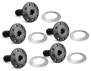 Kit de tornillos de disco flotante en titanio Arlen Ness