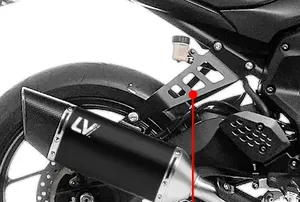 Kit de desmontaje de estriberas para motocicletas Harley-Davidson