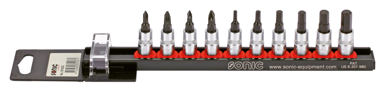 Conjunto de enchufes y piezas de repuesto Sonic Equipment