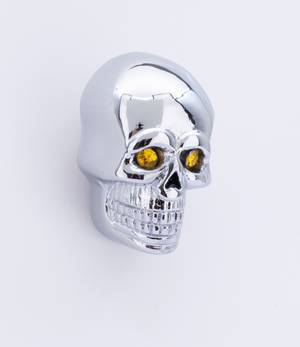 Calaveras con espárrago estilo Bad Bones para decoración de motocicleta