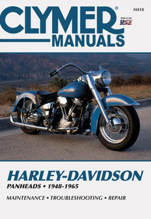Manual de reparación Clymer para motocicletas americanas