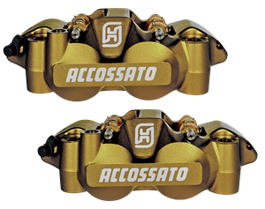 Pinzas de freno radiales Accossato para motocicleta
