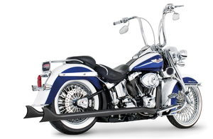 Sistema de escapes true duals Freedom Performance Thorcat Sharktail con acabado oscuro