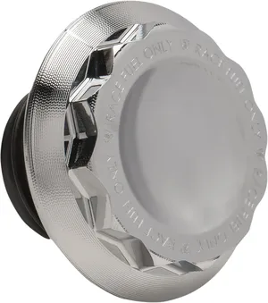 Tapón de gasolina ventilado negro para depósito de motocicleta Harley-Davidson