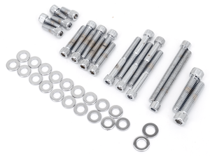 Kit de tornillos para tapa primaria, derby e inspección de motor Harley-Davidson